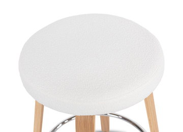 Stratford Swivel Seat Counter Stool - Boucle