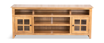Evan 70″ Media Console - Wheat