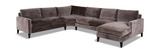 Kelvin 4 Piece Modular Sectional  thumbnail 1