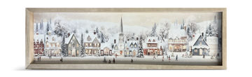 Christmas Village Canvas Print