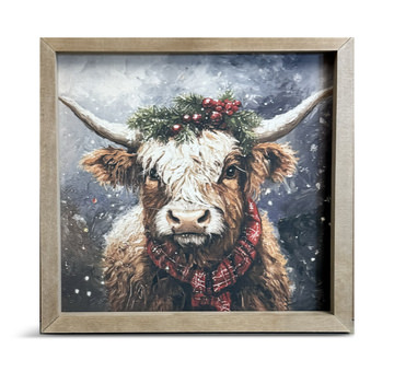 Highland Cow Canvas Print