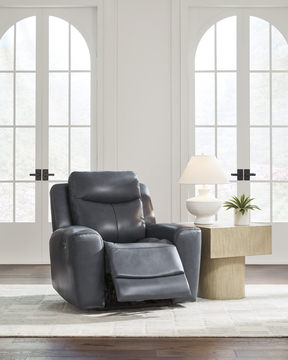 Coast Leather Power Recliner