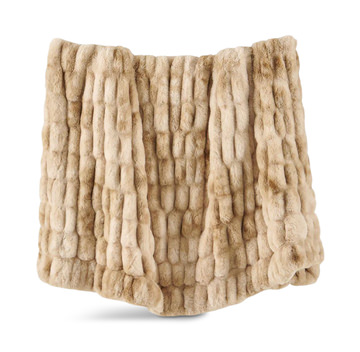 Ruched Throw Blanket