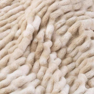 Ruched Euro Pillow - Cream