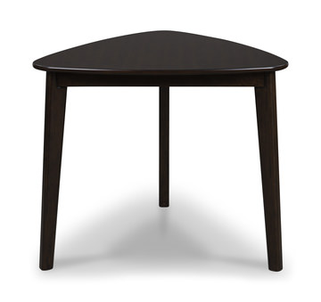 Ezra Triangle Dining Table - Rich Merlot