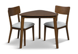 Ezra Triangle Table And 2 Chairs thumbnail 1