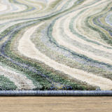 Tisdell Green/Blue Area Rug - 9′10″ X 12′8″ thumbnail 3