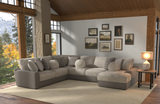 Kayla 4 Piece Modular Sectional - Umber thumbnail 3