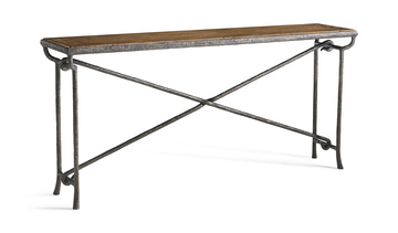 image Forge Iron Console Table