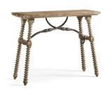 Caldera Turned Leg Console Table thumbnail 1