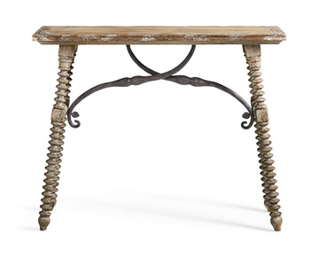 Caldera Turned Leg Console Table