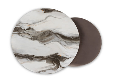 Claude Nesting Coffee Table With Ottoman