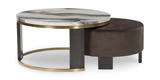 Claude Nesting Coffee Table With Ottoman thumbnail 5