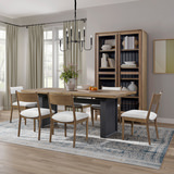 Xavier Extension Dining Table With 4 Side Chairs thumbnail 2
