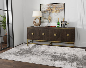 Generations Grey Visions - 7′7″ x 10′10″ Area Rug