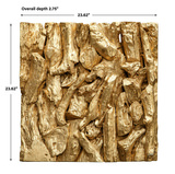 Rio Gold Wood Wall Décor thumbnail 2