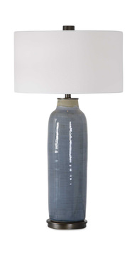 Vicente Slate Blue Table Lamp