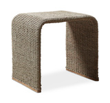 Calabria Woven Seagrass End Table thumbnail 1