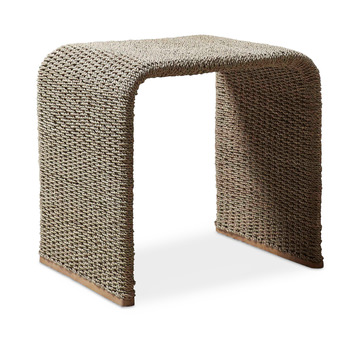 Calabria Woven Seagrass End Table