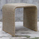 Calabria Woven Seagrass End Table thumbnail 5