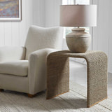 Calabria Woven Seagrass End Table thumbnail 4