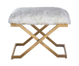 Farran Fur Small Bench thumbnail 1