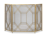 Rosen Gold Fireplace Screen thumbnail 1