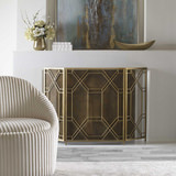 Rosen Gold Fireplace Screen thumbnail 2