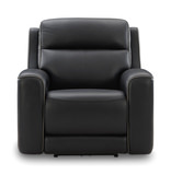 Campbell Leather Power Recliner -  Onyx thumbnail 2