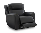 Campbell Leather Power Recliner -  Onyx thumbnail 3