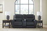 Campbell Power Loveseat With Console - Onyx thumbnail 3