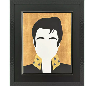 Icon The King Framed Art
