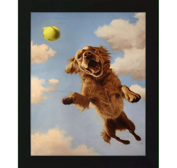 Fetch Framed Art