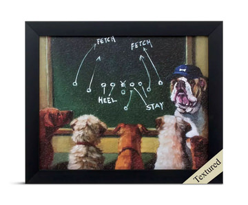 Game Plan Framed Art