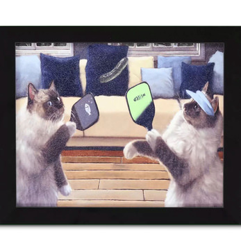 Pickleball Framed Art