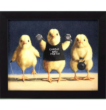 Cardio Chicks Framed Art