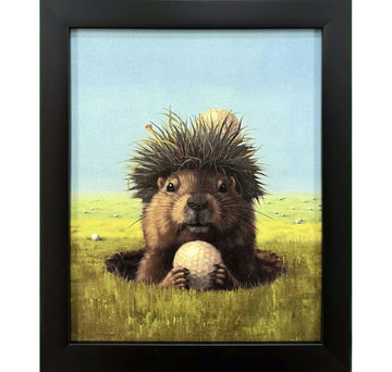 Ball Hog No. 2 Framed Art
