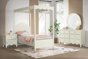 Maryville Twin Canopy Bedroom Suite