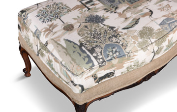 Risen Carved Ottoman