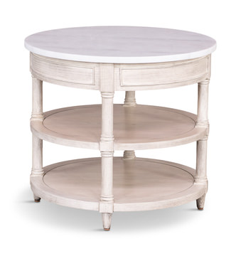 Fox Hallow Round Lamp Table