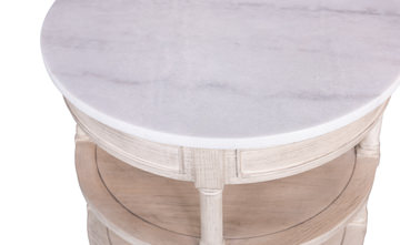 Fox Hallow Round Lamp Table