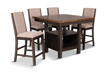 Layton Counter Table With 4 Stools
