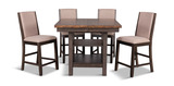 Layton Counter Table With 4 Stools thumbnail 2
