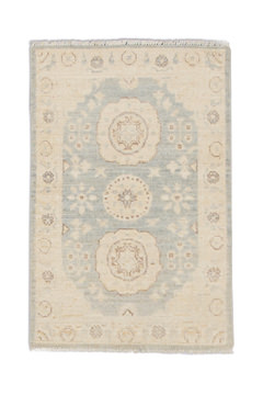 image Hand Knotted Area Rug - 1′10″ X 2′10″