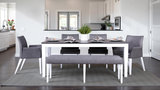 Leblanc Table With 2 LeBlanc II Side Chairs, 2 Arm Chairs And Bench thumbnail 4
