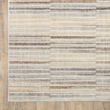 Oliver Blue/Rust Area Rug - 2′3″ X 7′6″