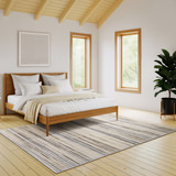 Oliver Blue/Grey Area Rug - 2′3″ X 7′6″ thumbnail 3