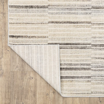 Oliver Blue/Grey Area Rug - 3′3″ X 5′0″