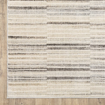 Oliver Blue/Grey Area Rug - 3′3″ X 5′0″