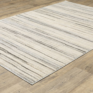 Oliver Blue/Grey Area Rug - 3′3″ X 5′0″